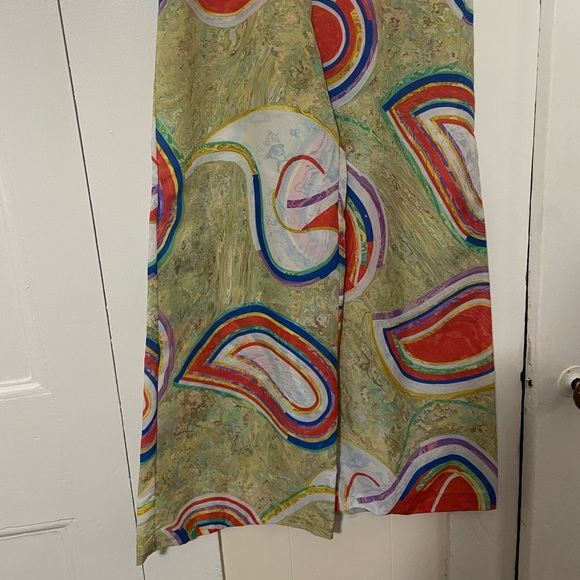 Vintage 1960s High Waisted Wide Leg Pants - Picture 5 of 9